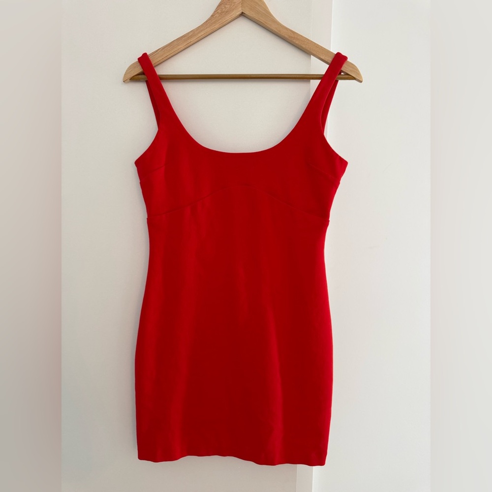 Socialite Bold Red Mini Dress Size M LIKE NEW